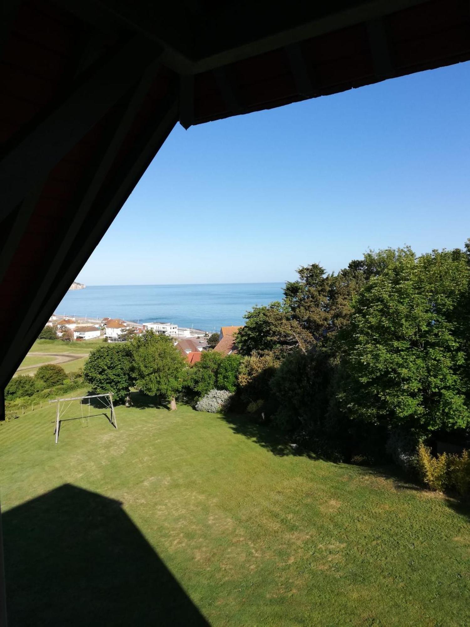 La Plage En Normandie Pourville-sur-Mer Exteriör bild