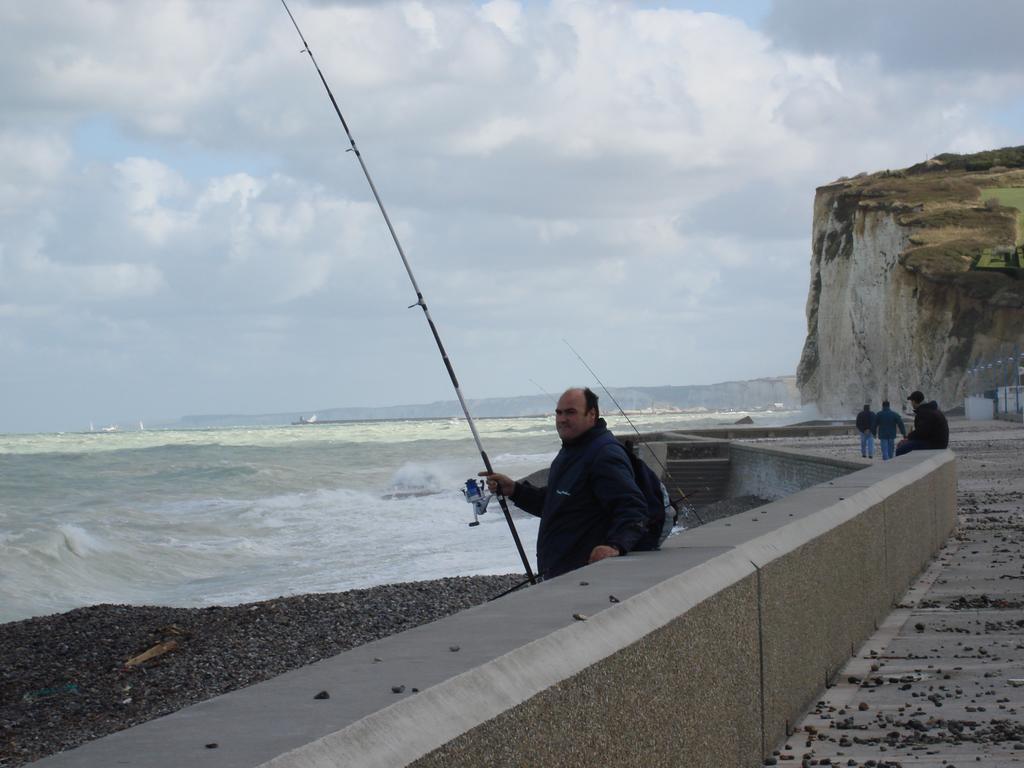 La Plage En Normandie Pourville-sur-Mer Exteriör bild
