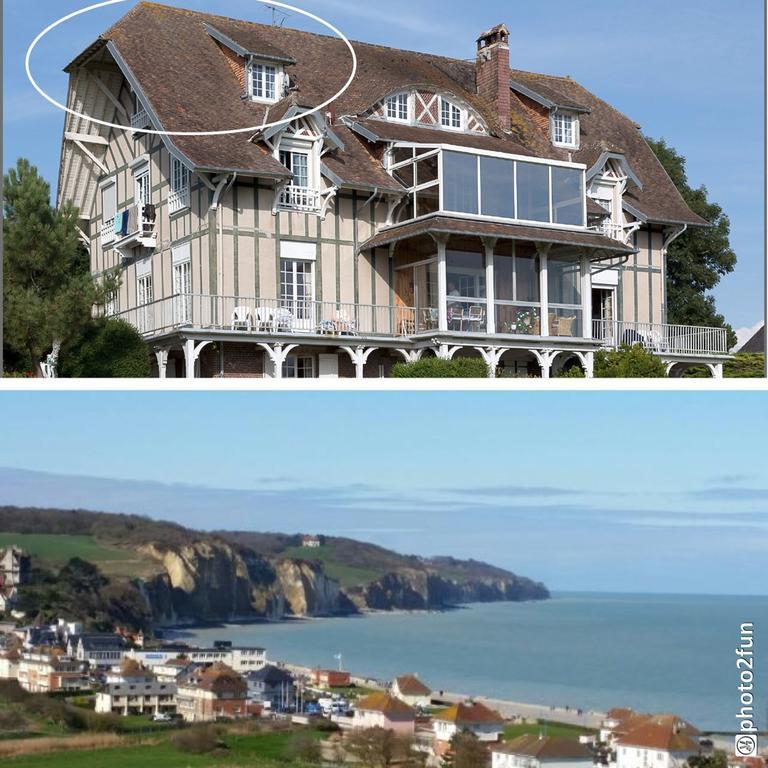 La Plage En Normandie Pourville-sur-Mer Exteriör bild