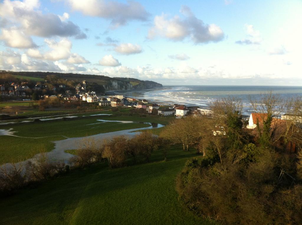 La Plage En Normandie Pourville-sur-Mer Exteriör bild